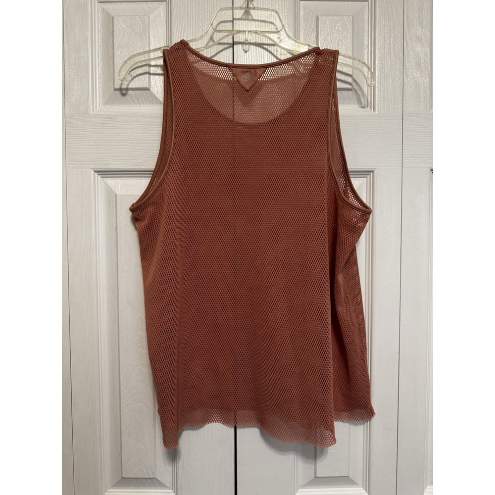 ALO Women's Mesh Tank Top Size XL Gym Exercise Athletic Workout - Picture 2 of 10